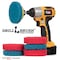 Drillbrush Cordless Drill Attachment - Scrub - Scour- Drill Pads - Hard Water Sta P4-3RB-3V-QC-DB - alternate 5